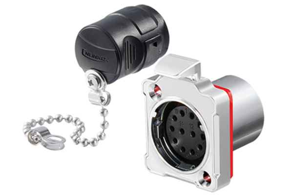 10A BD-24 12Pin Split Type Two Hole Female Socket CNLINKO BD-24-J12SX-03-209
