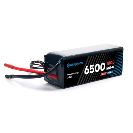 Li-Pol аккумулятор 6500mah 100C 22.2  В, Cabsystems