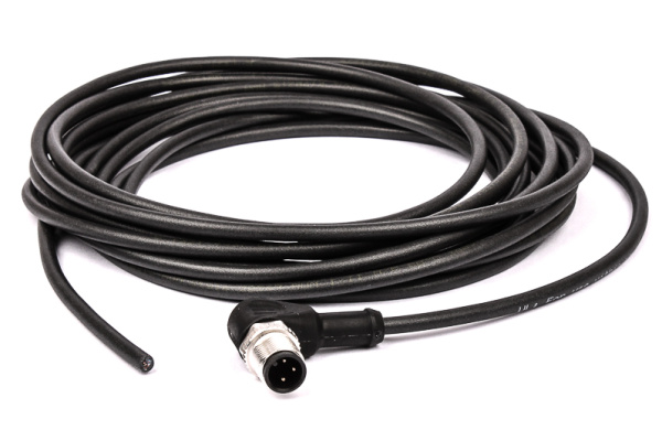 BINDER Plug Circular M12 3p with Cable 5m 77-3427-0000-50003-0500