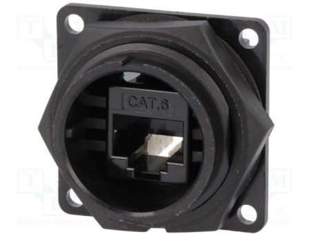 картинка Разъем SWITCHCRAFT DCP-RJ6B-RD 