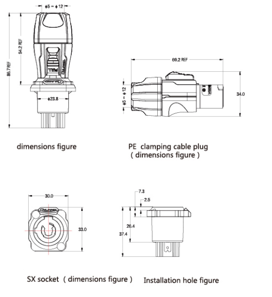 картинка  CNLINKO YF-24-J03PE-03-001 