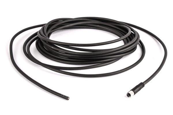 BINDER Socket Circular M5 4p with Cable 5m 79-3108-55-04