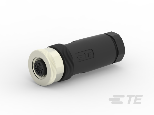 TE CONNECTIVITY Socket Circular M12 8p Screwclamp T4110002081-000