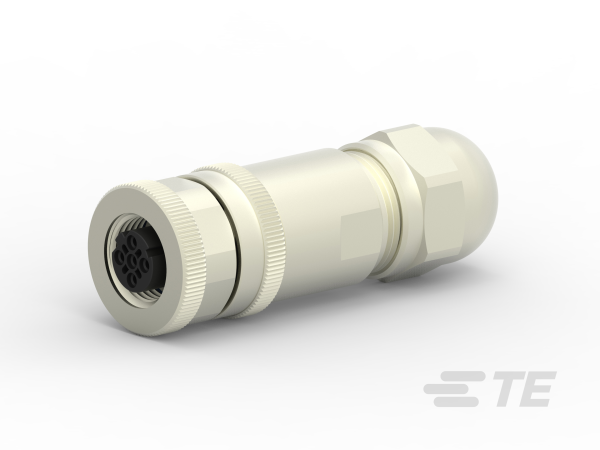 TE CONNECTIVITY Socket Circular M12 4p Screwclamp T4110512041-000