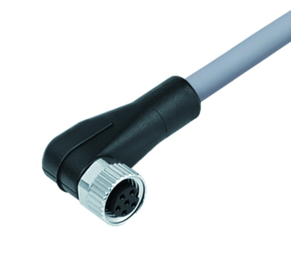 BINDER Socket Circular M8 8p with Cable 5m 77-3408-0000-20008-0500