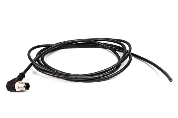 BINDER Plug Circular M12 4p with Cable 2m 79-3427-33-04