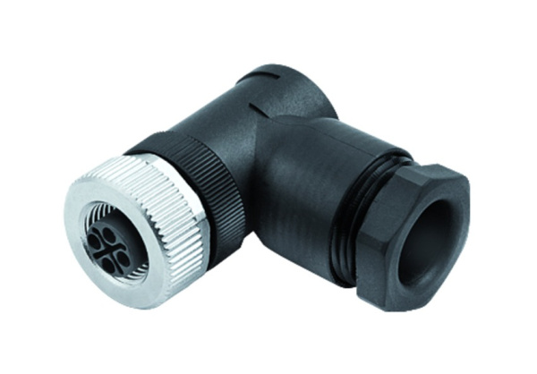 BINDER Socket Circular M12 4p Screwclamp 99-0690-58-04