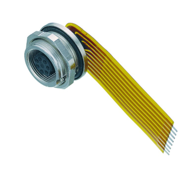 BINDER Socket Circular M9 8p THT 09-0428-65-08