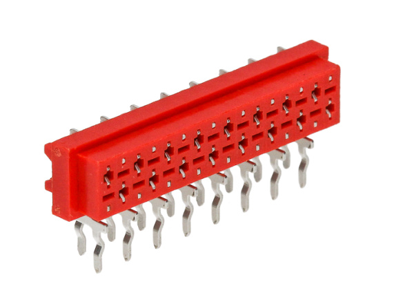 CVILUX Socket Square MicroMatch 16p THT CA3216H1300