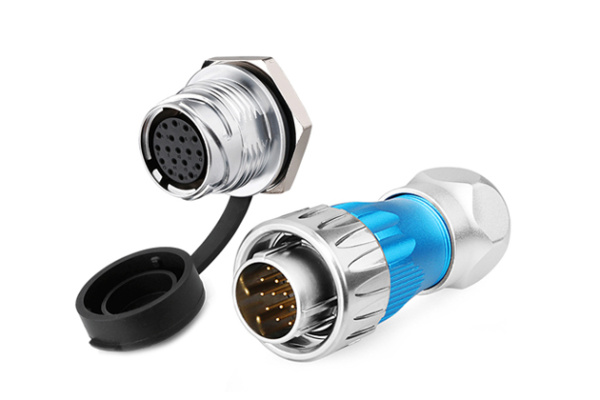 Single hole socket+ Plug CNLINKO DH-24-J19SX-03-101 / DH-24-C19PE-03-001A