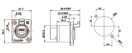 картинка  CNLINKO YT-RJ45-JSX-18-001 