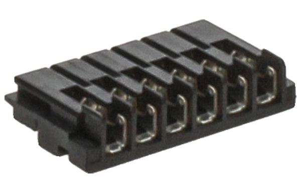 JST Female connector IDC 6p 06HR-4BK-P-N