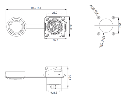 картинка  CNLINKO DH-24-J10SX-03-401 