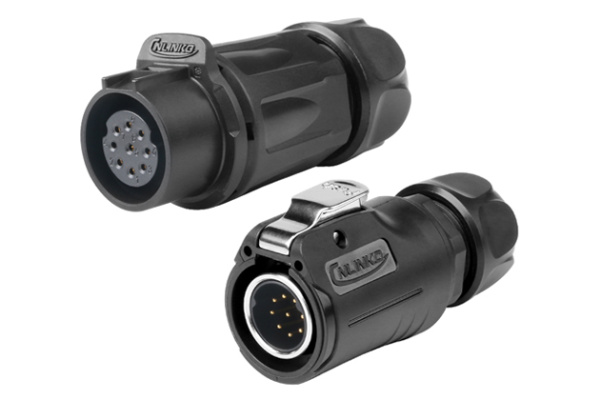 In-line receptacle(Male Plug) CNLINKO LP-20-J09PP-02-001A