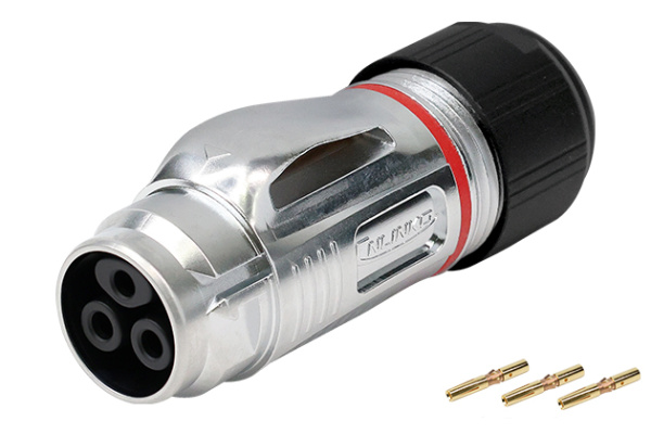 Crimp Type Metal Male Plug CNLINKO BD-20-C03PE-33-003A