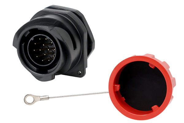 Single Hole Male Socket CNLINKO YM-24-C14SX-02-103A