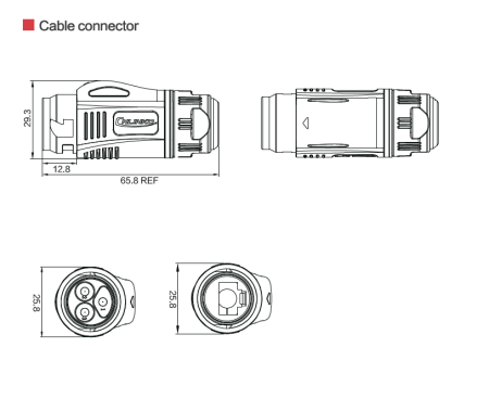 картинка  CNLINKO BD-24-C/RJ45/015/PE-42-001 