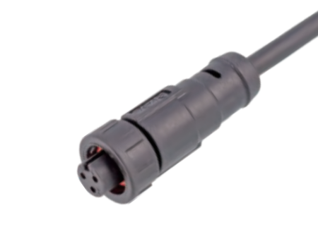 E07011-040000000 3CZ-E7P-BA1-S4-xM-PVC Розетка кабельная E7, контактов: 4