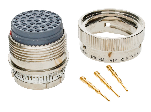 ITT Male cable connector 41p KPSE6E20-41P-DZ-F42-A34