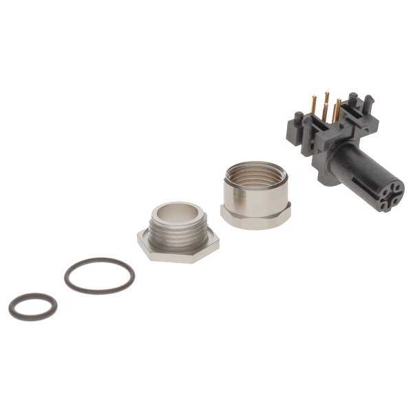 BINDER Socket Circular M12 4p 99-3732-302-04