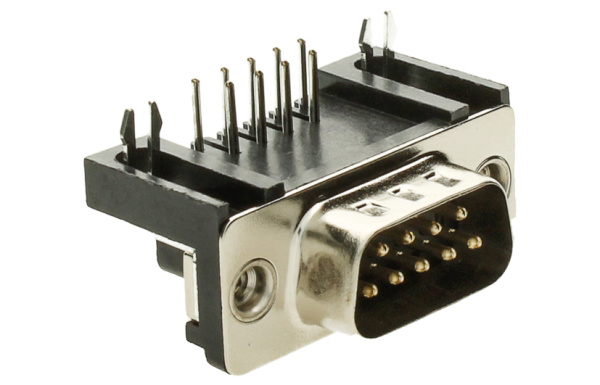 TCO Plug D-Sub STD 9p THT D123D1P1123111N0