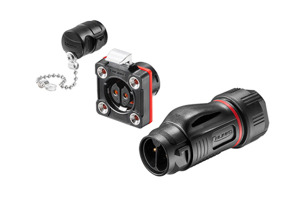 Plastic male plug+Metal Female socket CNLINKO BD-20-C02PE-02-001A /BD-20-J02SX-03-401A
