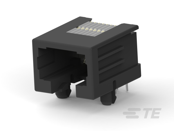 TE CONNECTIVITY Socket Square RJ 8p THT 215877-1