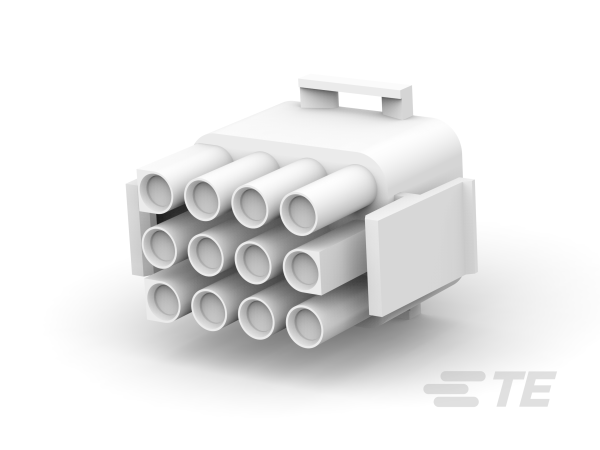 TE CONNECTIVITY Plug Square MATE-N-LOK 12p Crimp 1-480708-0