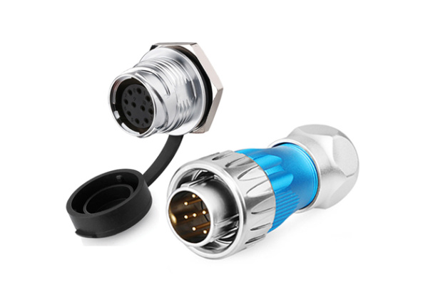 Single hole socket of metal+ Plug CNLINKO DH-24-J10SX-03-101 / DH-24-C10PE-03-001