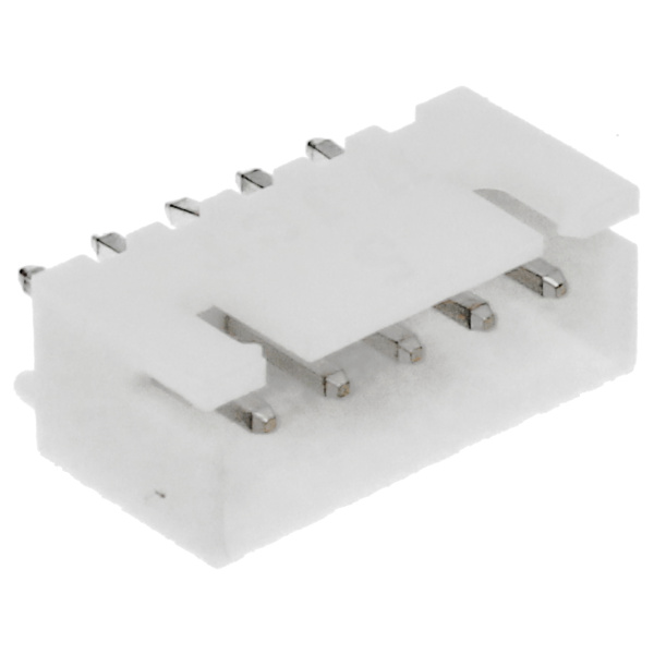 JST Plug Square XH 5p THT B5B-XH-AM (LF)(SN)