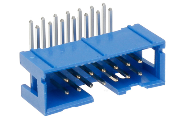 AMPHENOL ICC Connector strip male 2x7p 75867-302LF