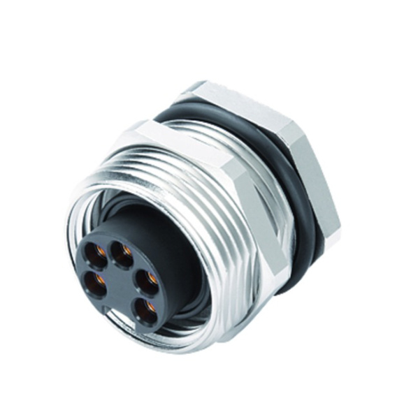 BINDER Socket Circular 7/8" 5p THT 09-2450-180-05