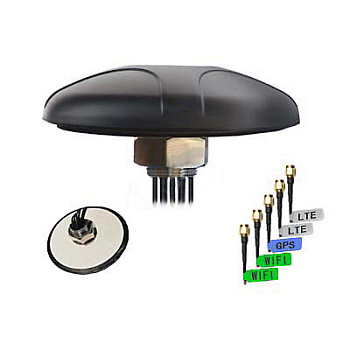 Комбинированная антенна AC ACCGPS GLONAS ULTE2 WIFI2-BQX