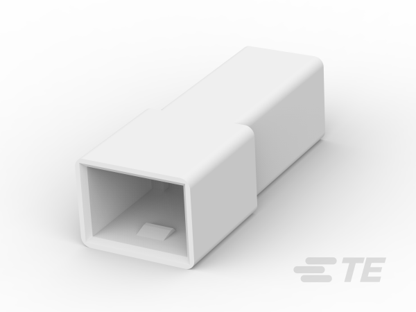 TE CONNECTIVITY Plug Square Fastin-Faston 250 1p Crimp 180916
