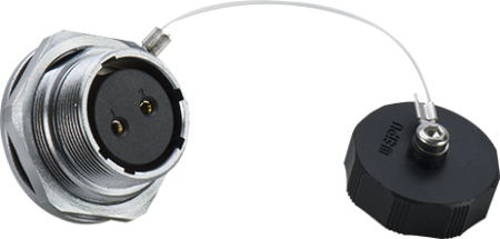 Розетка панельная Weipu WS16K2BZMQ1