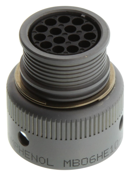 картинка  AMPHENOL INDUSTRIAL MB06HE10-15PN(072) 