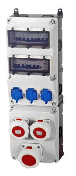 Комбинированная распределительная коробка Weipu TYP7324