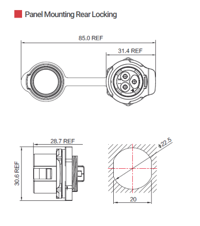 картинка  CNLINKO LP-20-J04SX-03-101 