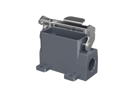 картинка Нижний металлический корпус с боковым вводом кабеля Beisit H10A-SM-1L-2M20 