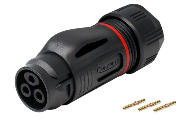 Crimp Type Plastic Male Plug CNLINKO BD-20-C03PE-32-003A