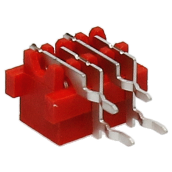 CVILUX Socket Square MicroMatch 4p THT CA3204H1300