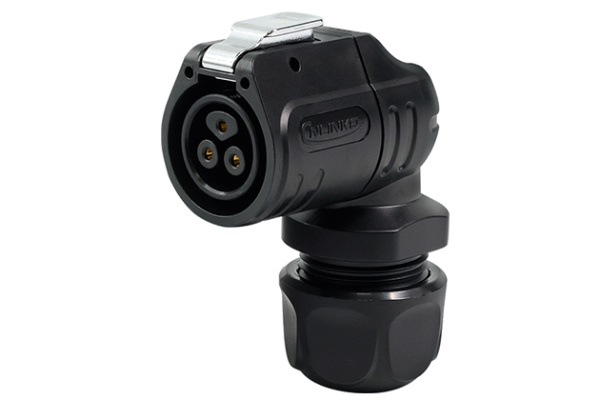 90° Plastic Female Plug CNLINKO LP-16-J03PE-02-012A