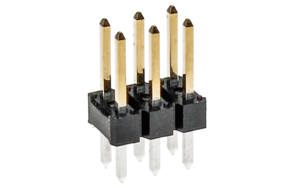 AMPHENOL ICC Plug Square BergStik 6p THT 77313-118-06LF