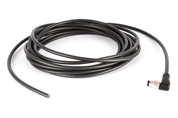 BINDER Plug Circular M8 3p with Cable 5m 79-3407-55-03