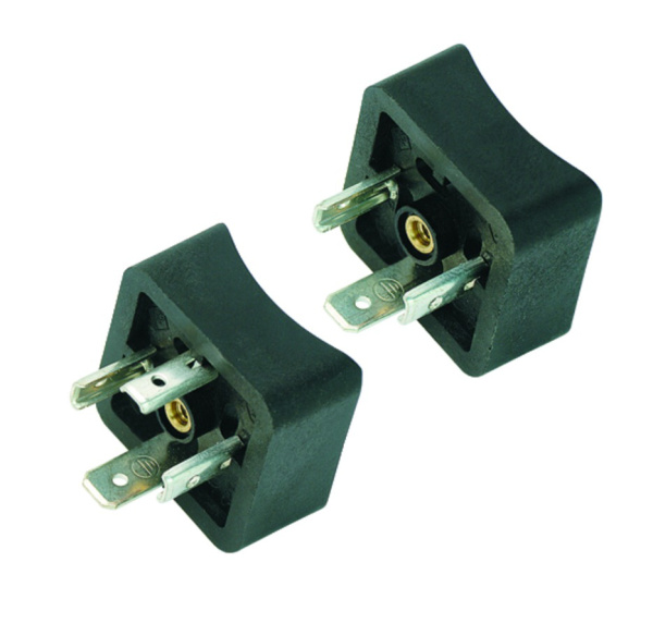 BINDER Plug Square 4p Solder 43-1719-047-04