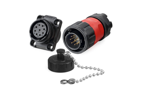 socket+ Plug CNLINKO YM-20-J09SX-02-402A / YM-20-C09PE-02-002A