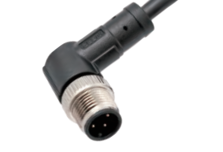 Вилка кабельная угловая 120012-05B000000 M12G-D1-P5B