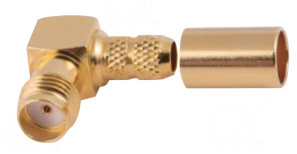 Розетка кабельная угловая SMA-C-KW3 JC3.660.475