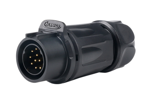 Plastic Male In-line Receptacle CNLINKO LP-20-C12PP-02-001A