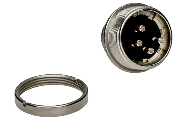 BINDER Plug Circular M16 4p 09-0311-50-04